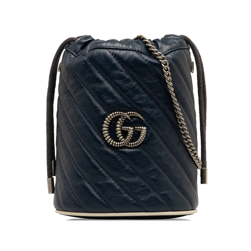 Gucci Mini Torchon Gg Marmont Blue