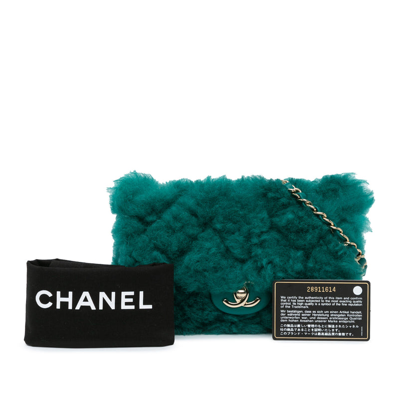 Chanel Small Shearling Single Flap