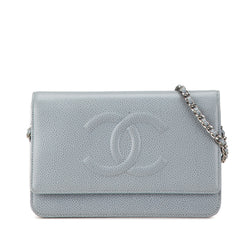 Chanel Cc Caviar Wallet On Chain