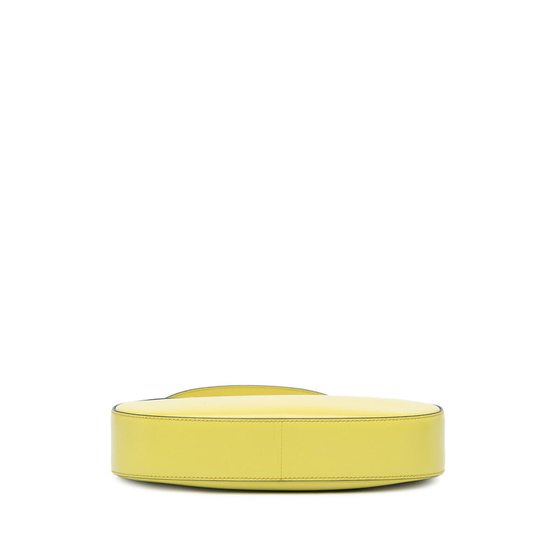 Prada Spazzolato Cleo Yellow Calf