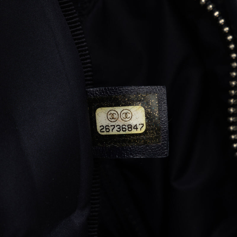 Chanel Doudoune Black Nylon Fabric