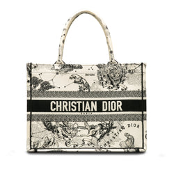 Dior Small Zodiac Book Tote White