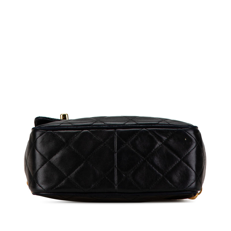 Chanel Mini Lambskin Cc Tassel