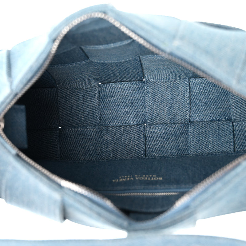 Bottega Veneta Denim Maxi Intrecciato