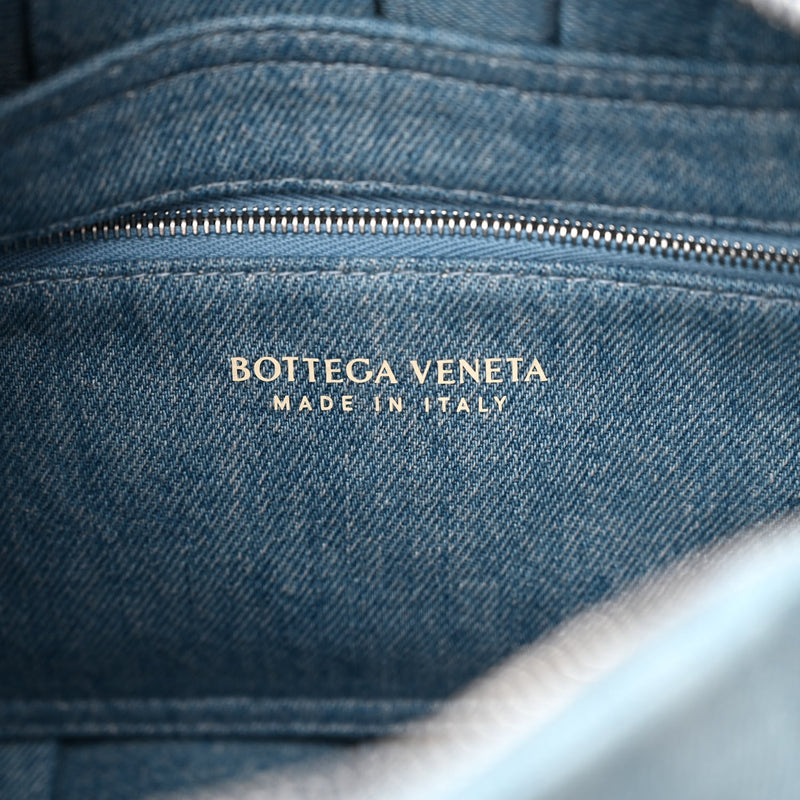 Bottega Veneta Denim Maxi Intrecciato