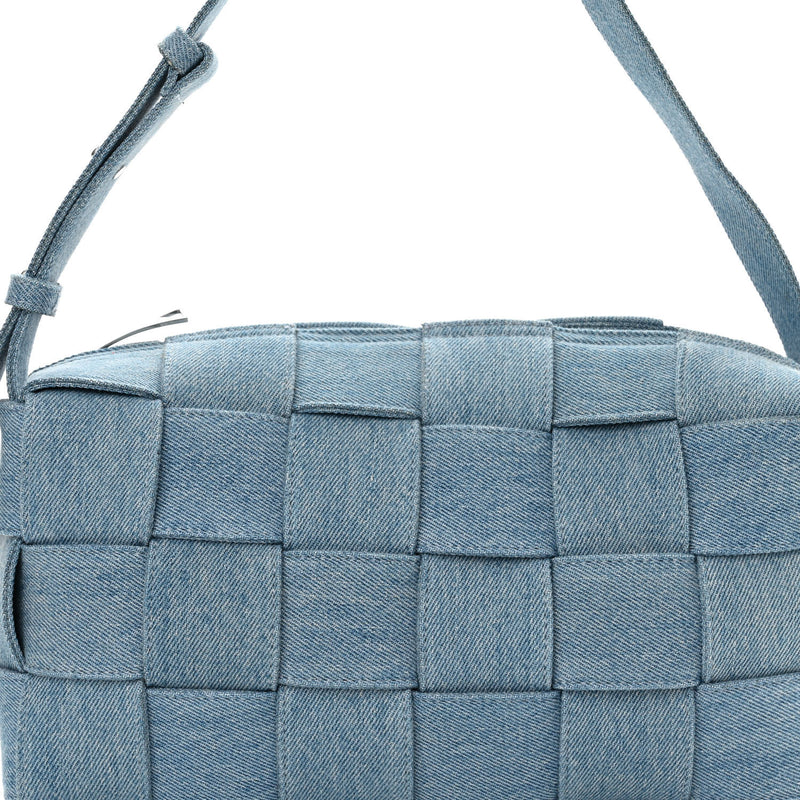 Bottega Veneta Denim Maxi Intrecciato