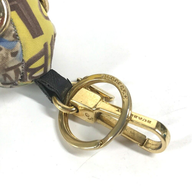 Burberry Check Rabbit Bag Charm Key