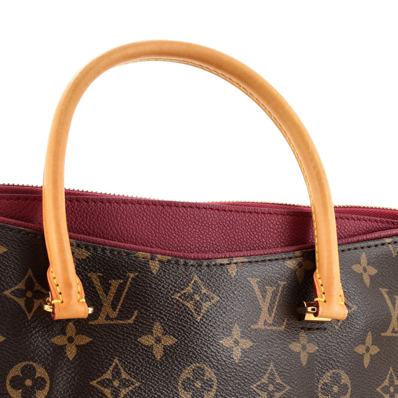 Louis Vuitton Pallas Tote Canvas