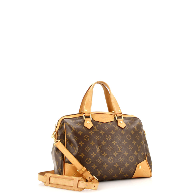 Louis Vuitton Retiro Handbag Canvas Pm