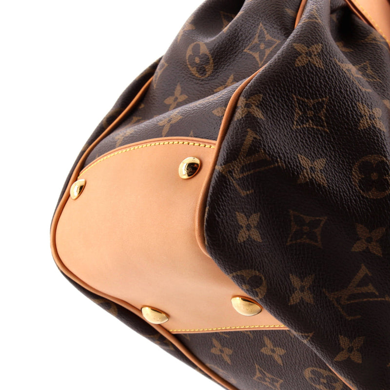 Louis Vuitton Boetie Handbag Canvas Mm