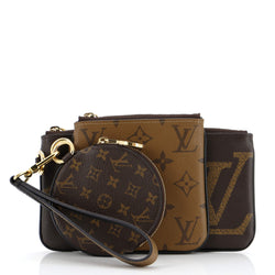 Louis Vuitton Trio Pouch Set Reverse