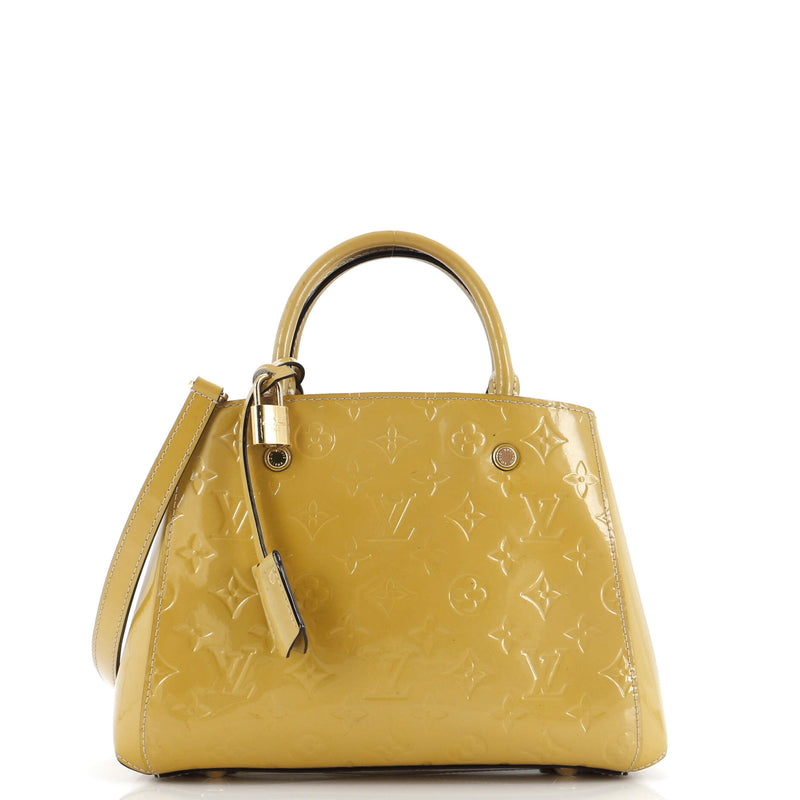 Louis Vuitton Montaigne Handbag Vernis