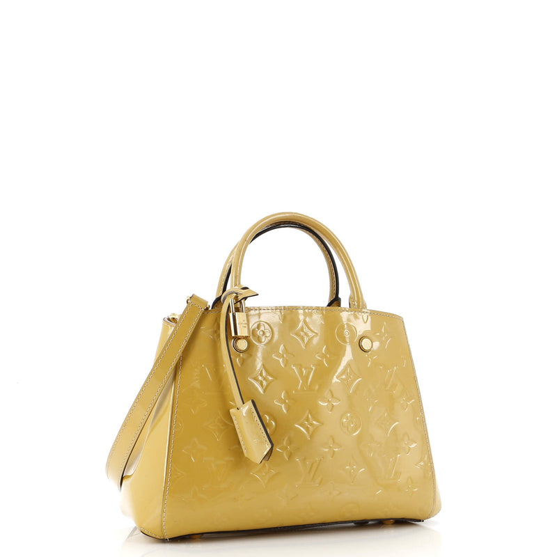 Louis Vuitton Montaigne Handbag Vernis