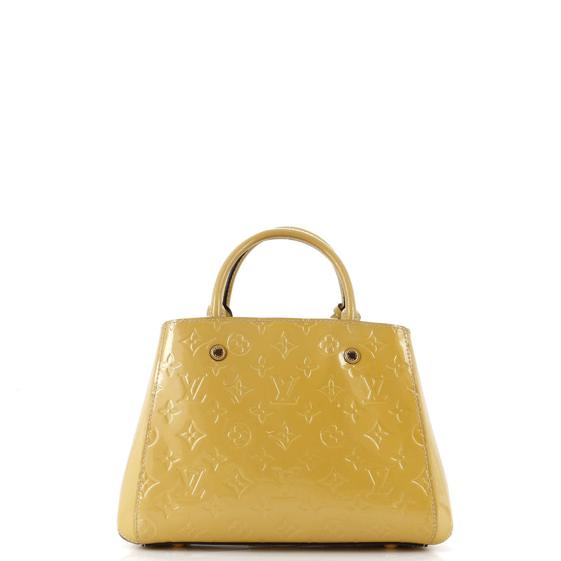 Louis Vuitton Montaigne Handbag Vernis