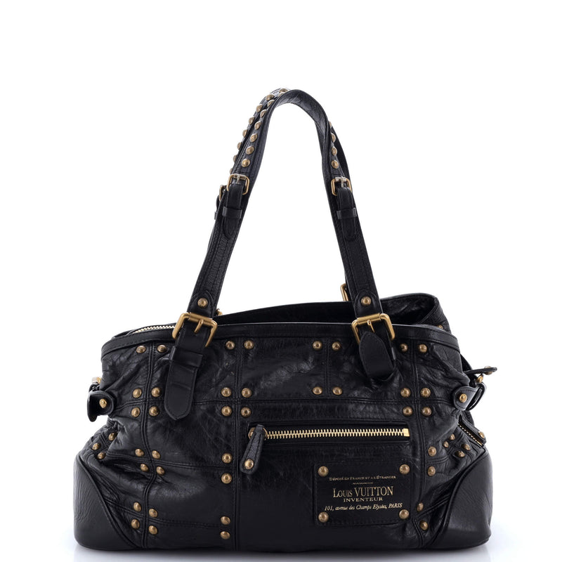 Louis Vuitton Riveting Handbag Studded