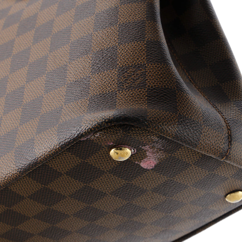 Louis Vuitton Kensington Handbag Damier