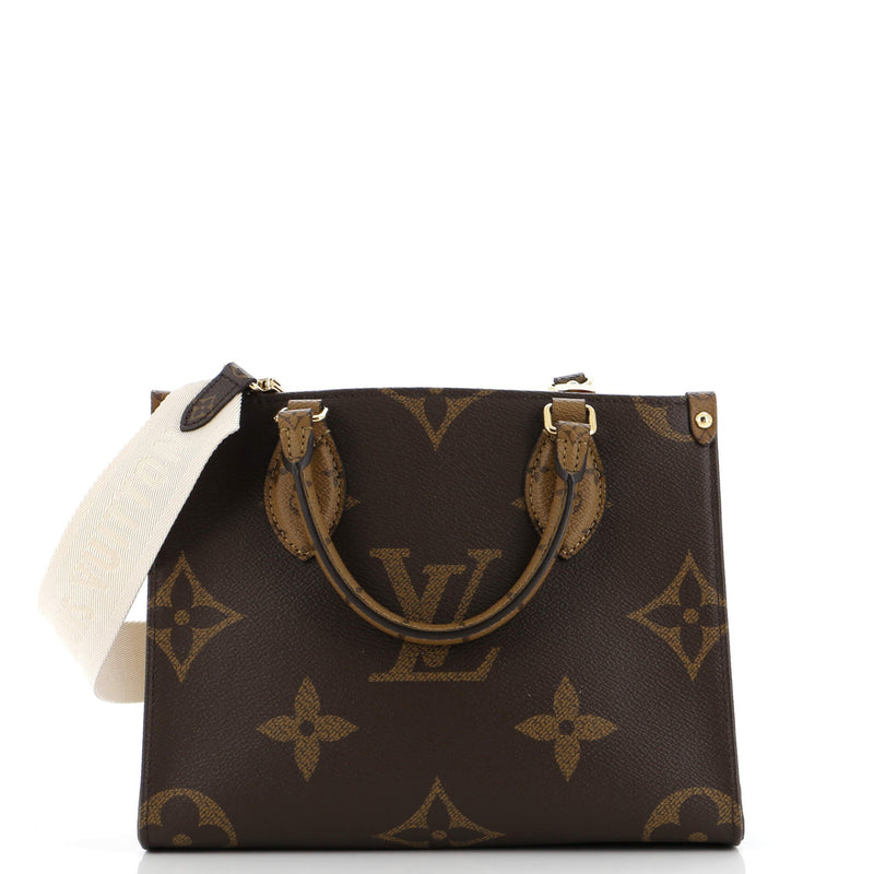 Louis Vuitton Onthego Tote Reverse Giant