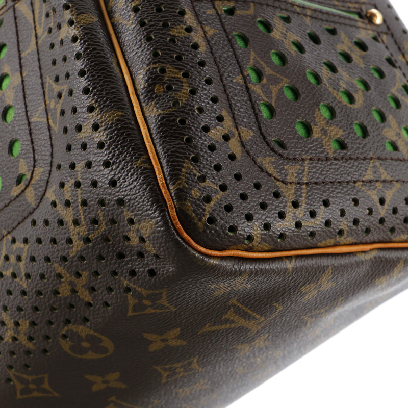 Louis Vuitton Speedy Handbag Perforated