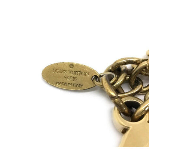 Louis Vuitton Bloomy Key Ring Bag Charm