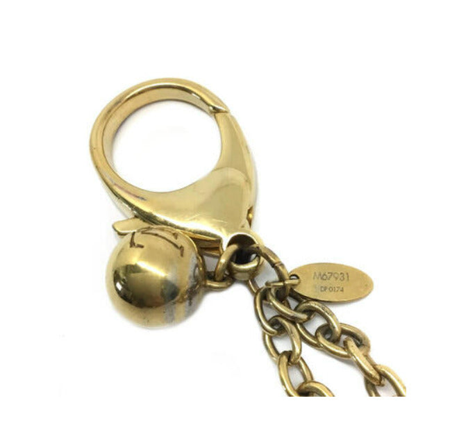 Louis Vuitton Bloomy Key Ring Bag Charm