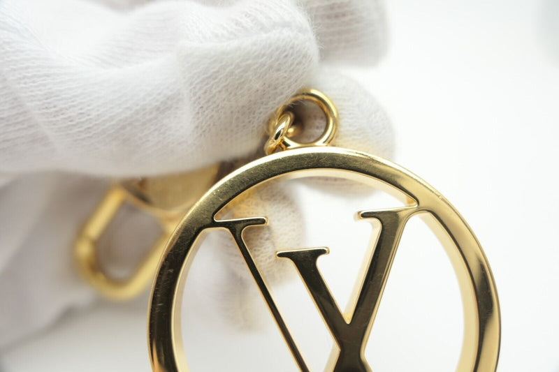 Louis Vuitton  Metal Gold Porte Cles