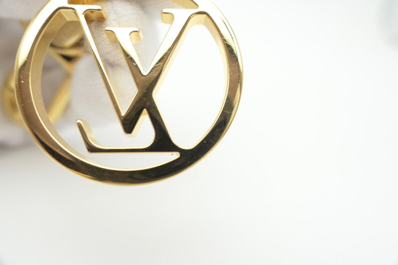 Louis Vuitton  Metal Gold Porte Cles