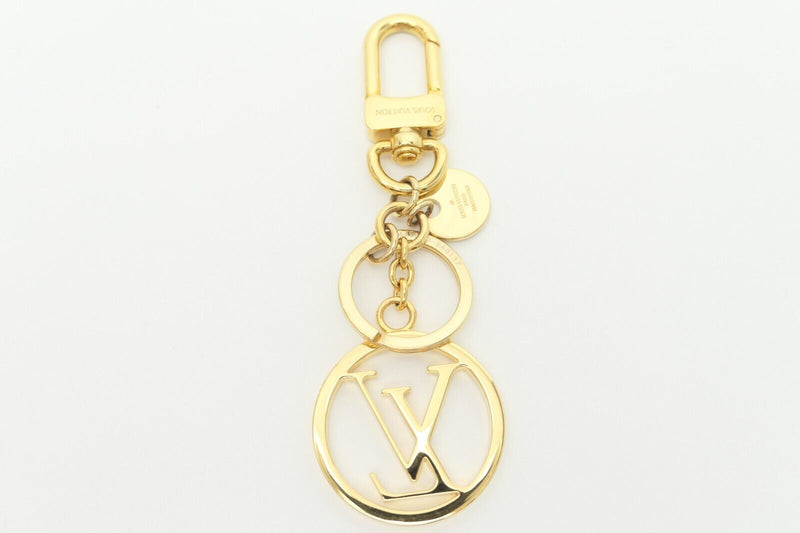 Louis Vuitton  Metal Gold Porte Cles