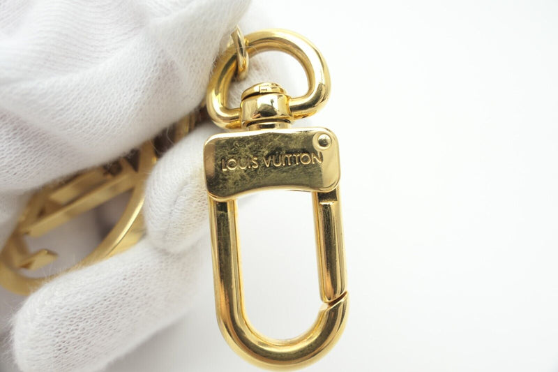 Louis Vuitton  Metal Gold Porte Cles