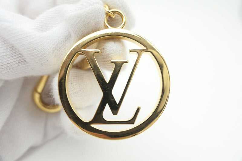 Louis Vuitton  Metal Gold Porte Cles