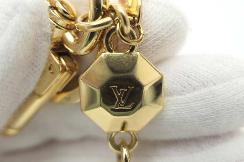 Louis Vuitton  Metal Gold Porte Cles