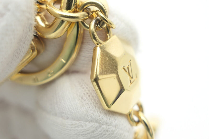 Louis Vuitton  Metal Gold Porte Cles