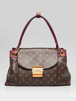 Louis Vuitton Bordeaux Canvas Olympe Bag