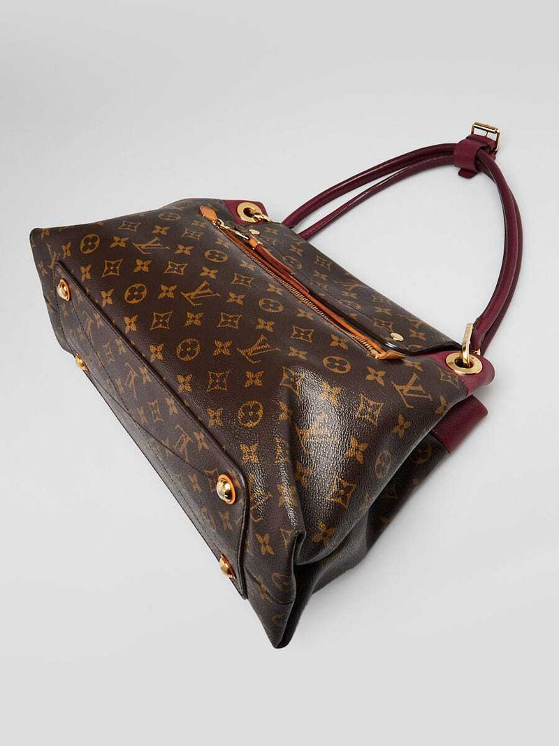 Louis Vuitton Bordeaux Canvas Olympe Bag