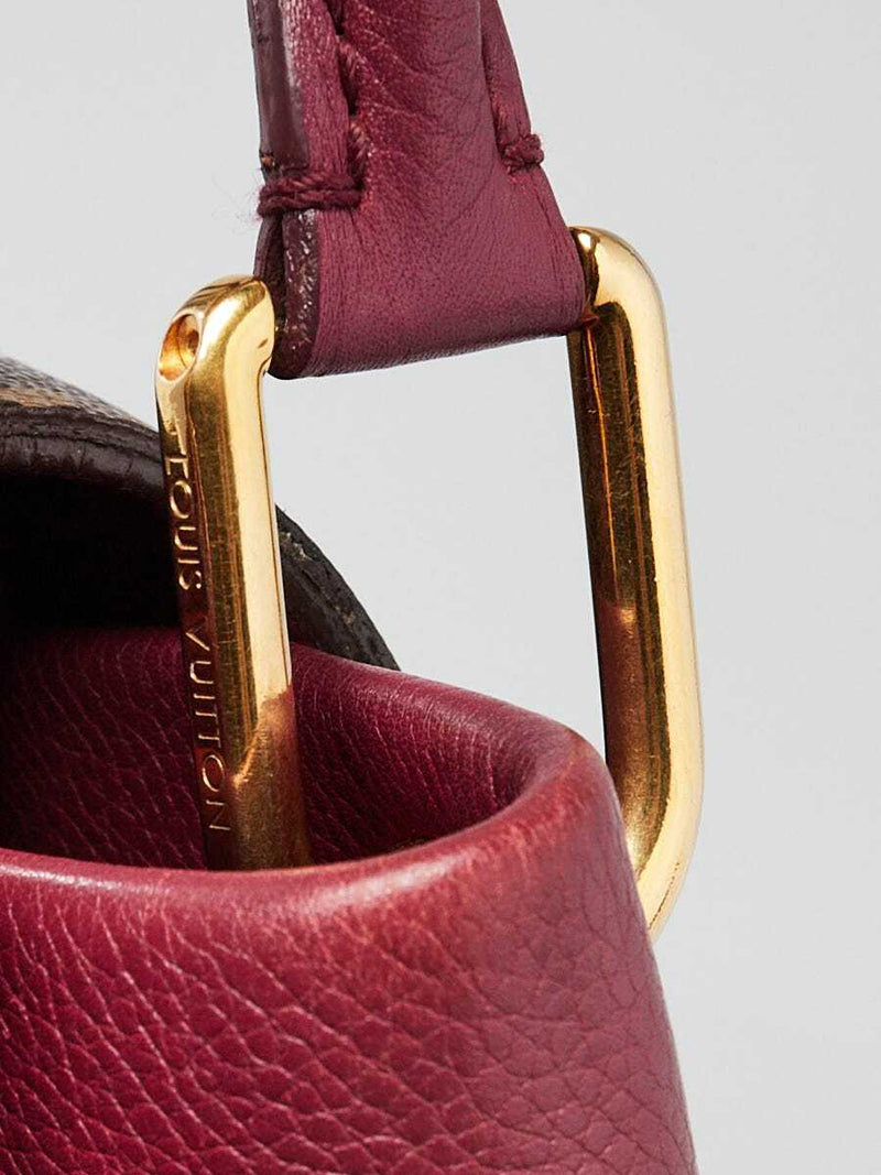 Louis Vuitton Bordeaux Canvas Olympe Bag