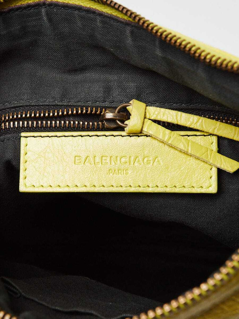 Balenciaga Jaune Poussin Lambskin