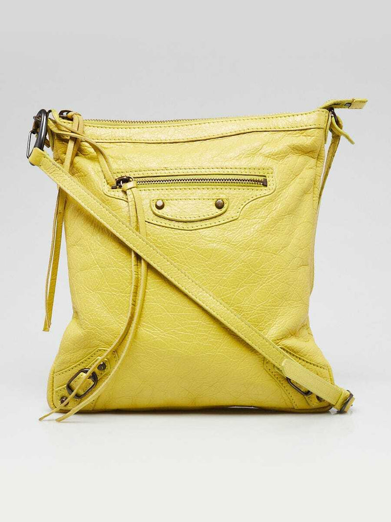 Balenciaga Jaune Poussin Lambskin