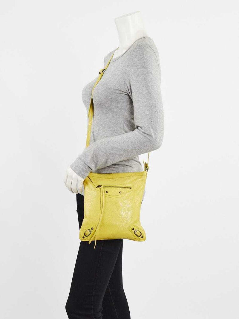 Balenciaga Jaune Poussin Lambskin