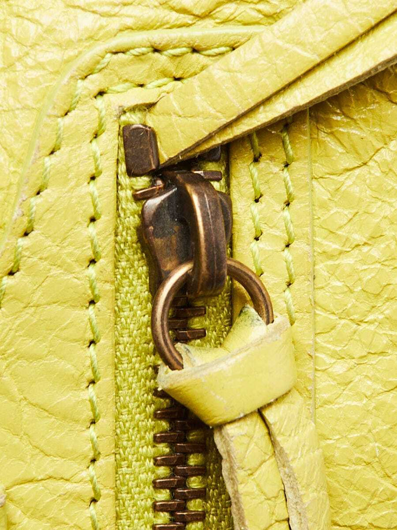 Balenciaga Jaune Poussin Lambskin