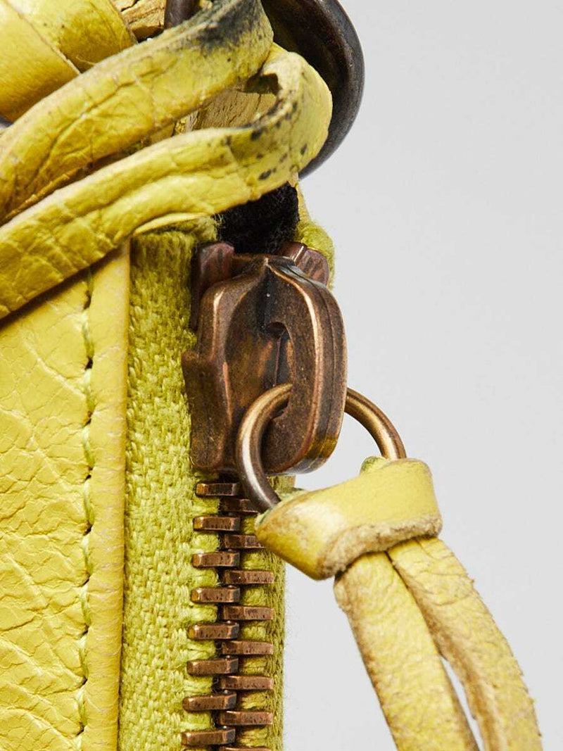 Balenciaga Jaune Poussin Lambskin