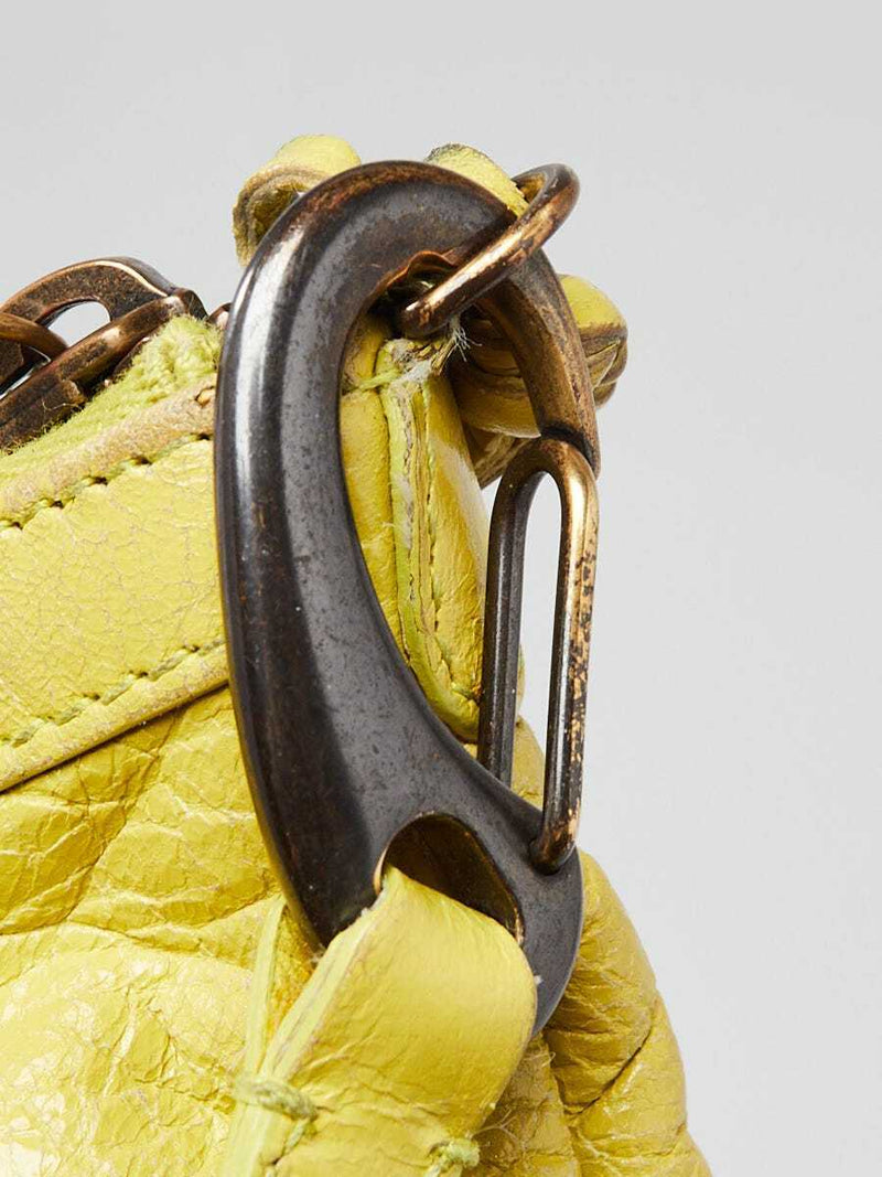 Balenciaga Jaune Poussin Lambskin