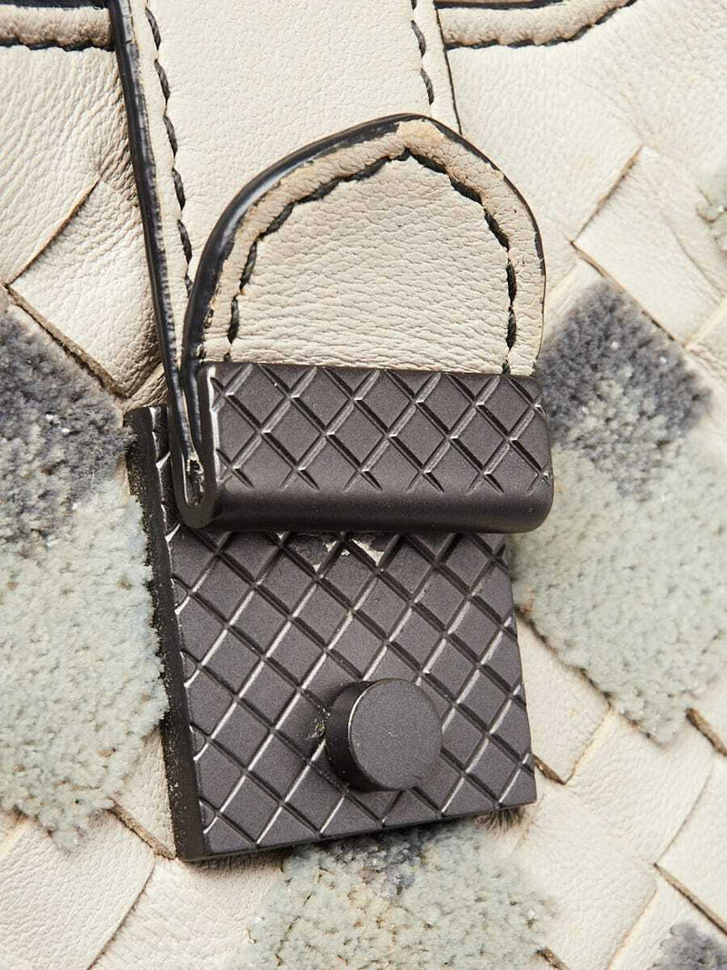 Bottega Veneta Light Grey Intrecciato