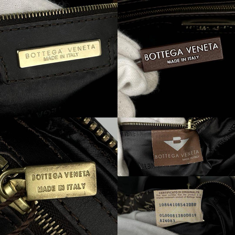 Bottega Veneta Handbag Leather Canvas