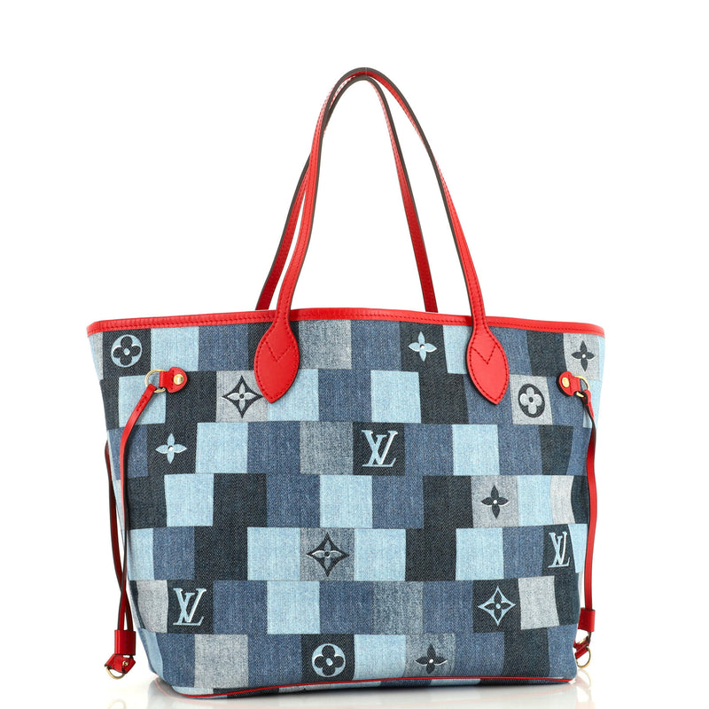 Louis Vuitton Neverfull Tote Damier And