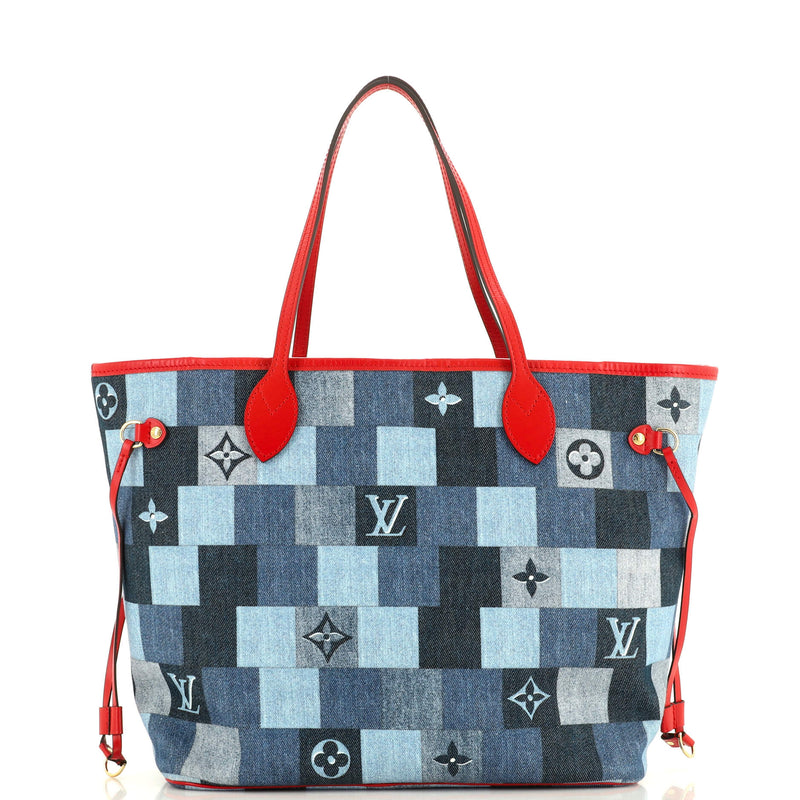 Louis Vuitton Neverfull Tote Damier And