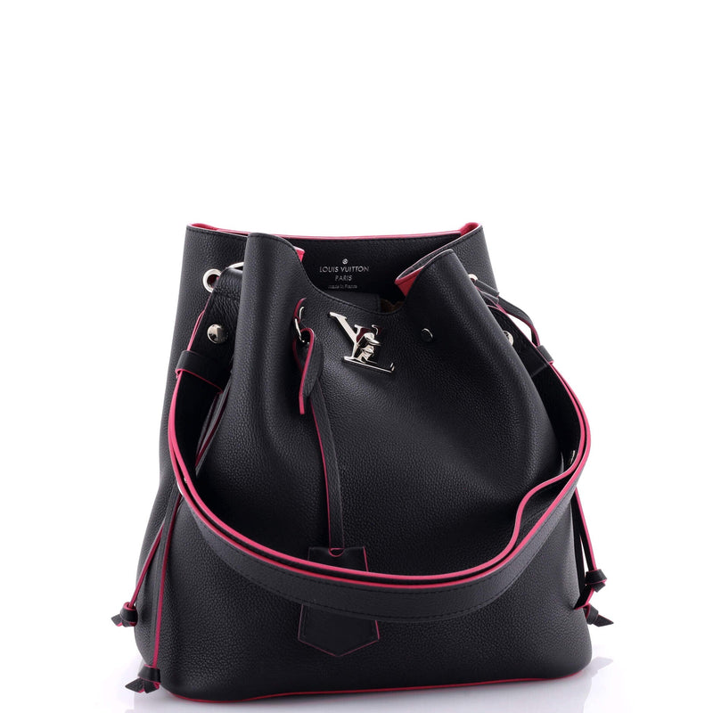 Louis Vuitton Lockme Bucket Bag Leather