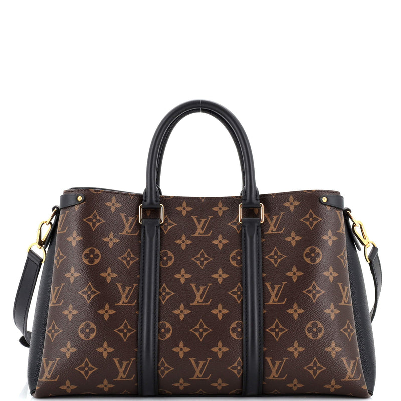 Louis Vuitton Soufflot Tote Canvas With