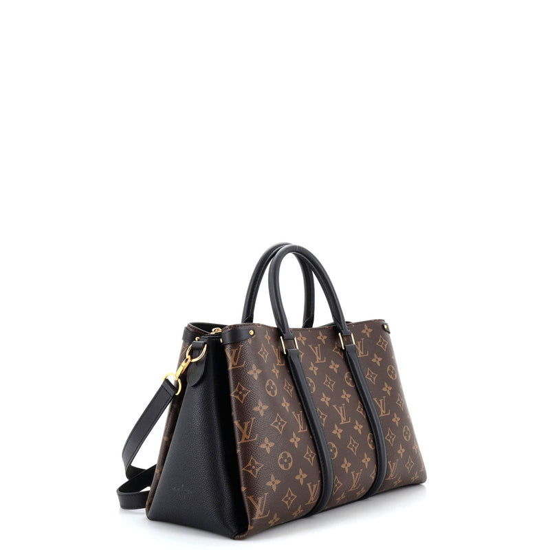 Louis Vuitton Soufflot Tote Canvas With