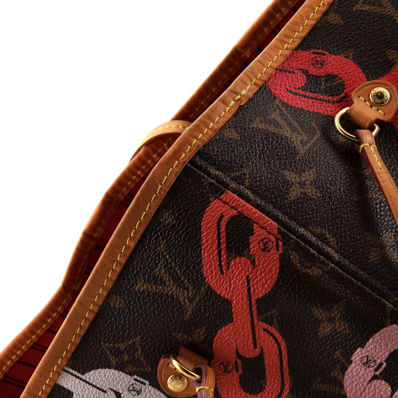 Louis Vuitton Neverfull Nm Tote Limited