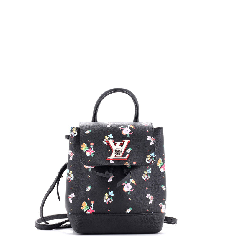 Louis Vuitton Lockme Backpack Floral