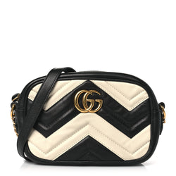 Gucci Calfskin Matelasse Mini Gg Marmont